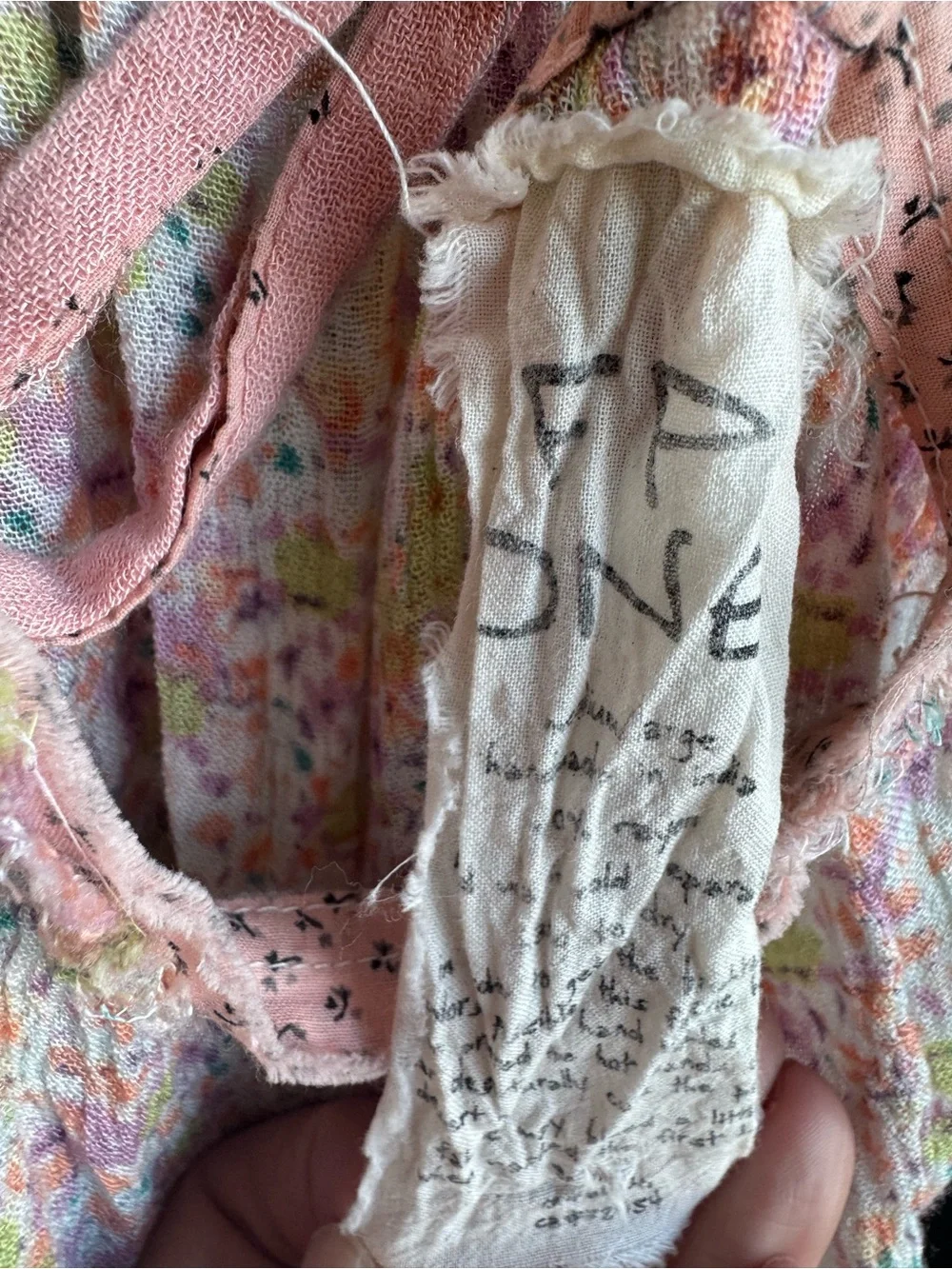 Vintage Free People pink tank top